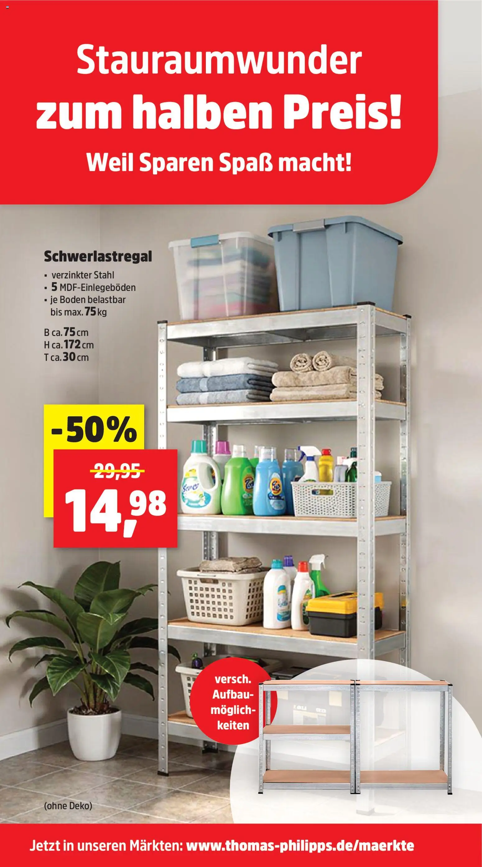 Thomas Philipps Prospekt – gültig ab 23.02.2026 | Seite: 10 | Produkte: Schwerlastregal