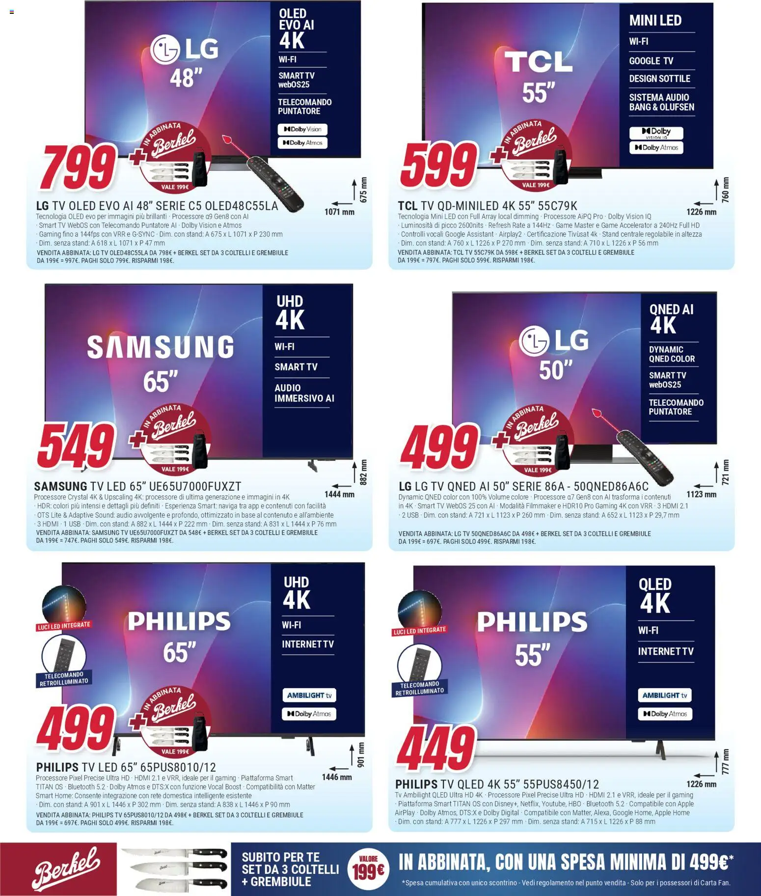 Volantino Trony del 09.04.2026 | Pagina: 5 | Prodotti: Telecomando, Tè, smart TV, USB