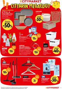 K-Citymarket-mainoslehti voimassa 19.01.2026 alkaen | Sivu: 7 | Tuotteet: Säilytyslaatikot, Henkari