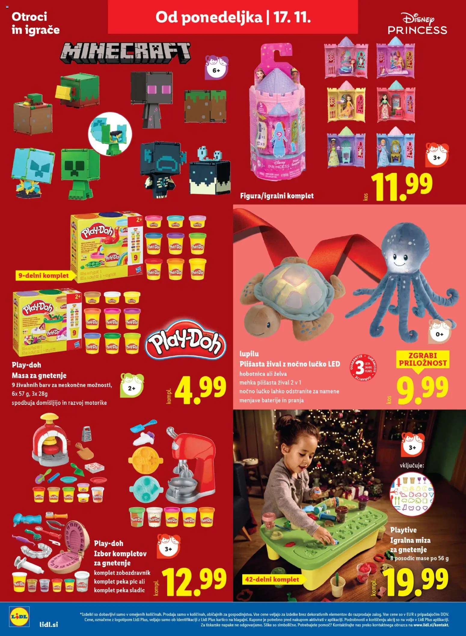Novi Lidl katalog ponudbe – veljaven od 13.11.2025 | Stran: 66 | Izdelki: Hobotnica, Miza, Baterije