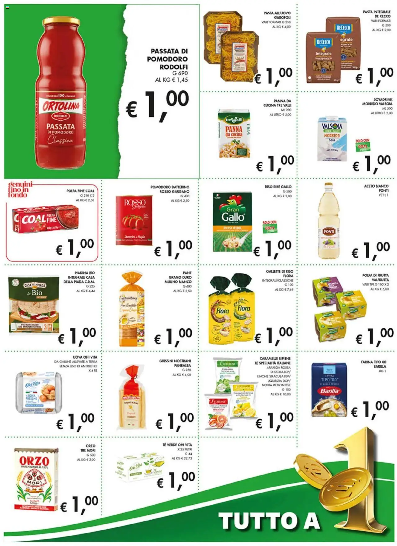 Volantino Coal del 31.07.2025 | Pagina: 3 | Prodotti: Caramelle, Farina, Piadina, Menta