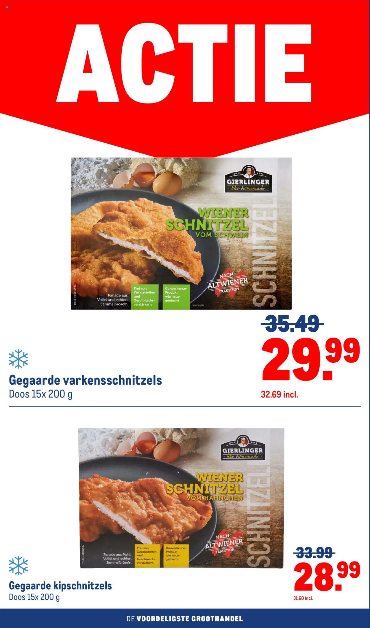  | Pagina: 2 | Producten: Schnitzel