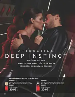 Vista previa Eau de Parfum Attraction Instinct para Ella, orquídea roja afrodisíaca, fresa, vainilla salada válido desde el 01.03.2026 | Página: 88 | Productos: Eau de toilette, Eau de parfum