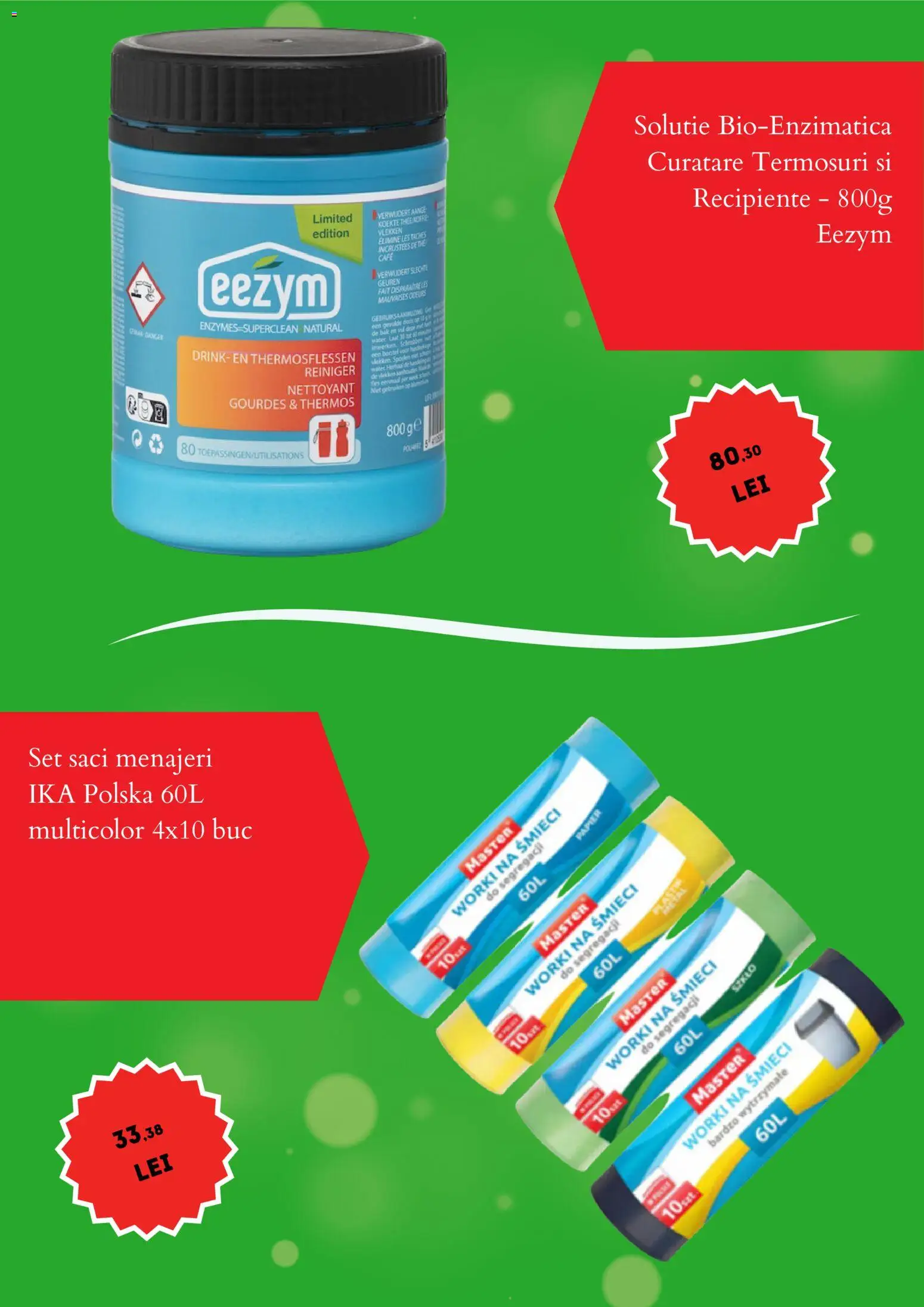 Noul catalog Emag – valabil de la 25.11.2025 | Pagină: 4 | Produse: Saci menajeri, Recipiente