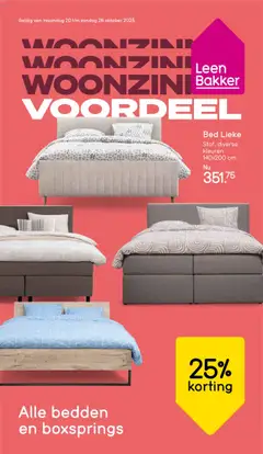 Leen Bakker - Folder - Voorbeeld van een folder van Leen Bakker, geldig van 20.10.2025