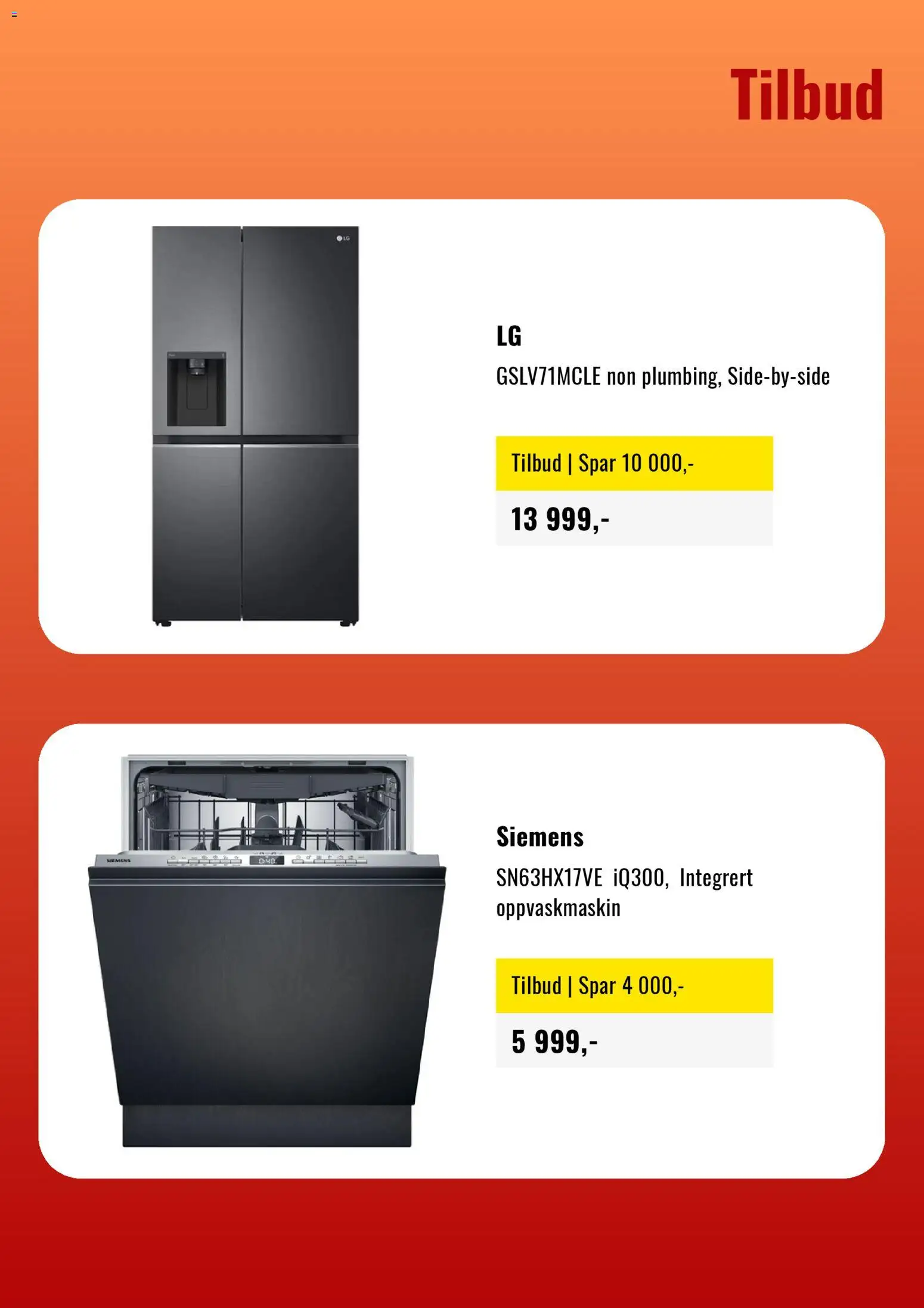 {H1} | Side: 5 | Produkter: Oppvaskmaskin