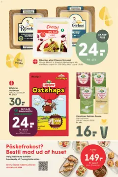 Spar - Tilbudsavis uge 12 gyldig fra 13.03.2026 | Side: 9 | Produkter: Ost, Rødvinssauce, Ostehaps, Carpete