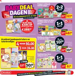 Kruidvat folder week 43 - Voorbeeld van een folder van Kruidvat, geldig van 20.10.2025 | Pagina: 34 | Producten: Pampers, Kan