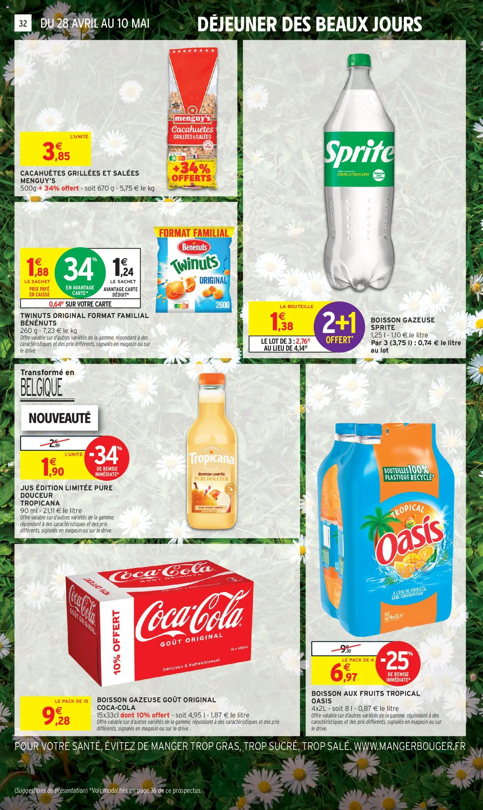 {H1} | Page: 24 | Produits: Four, Coca cola, Jus