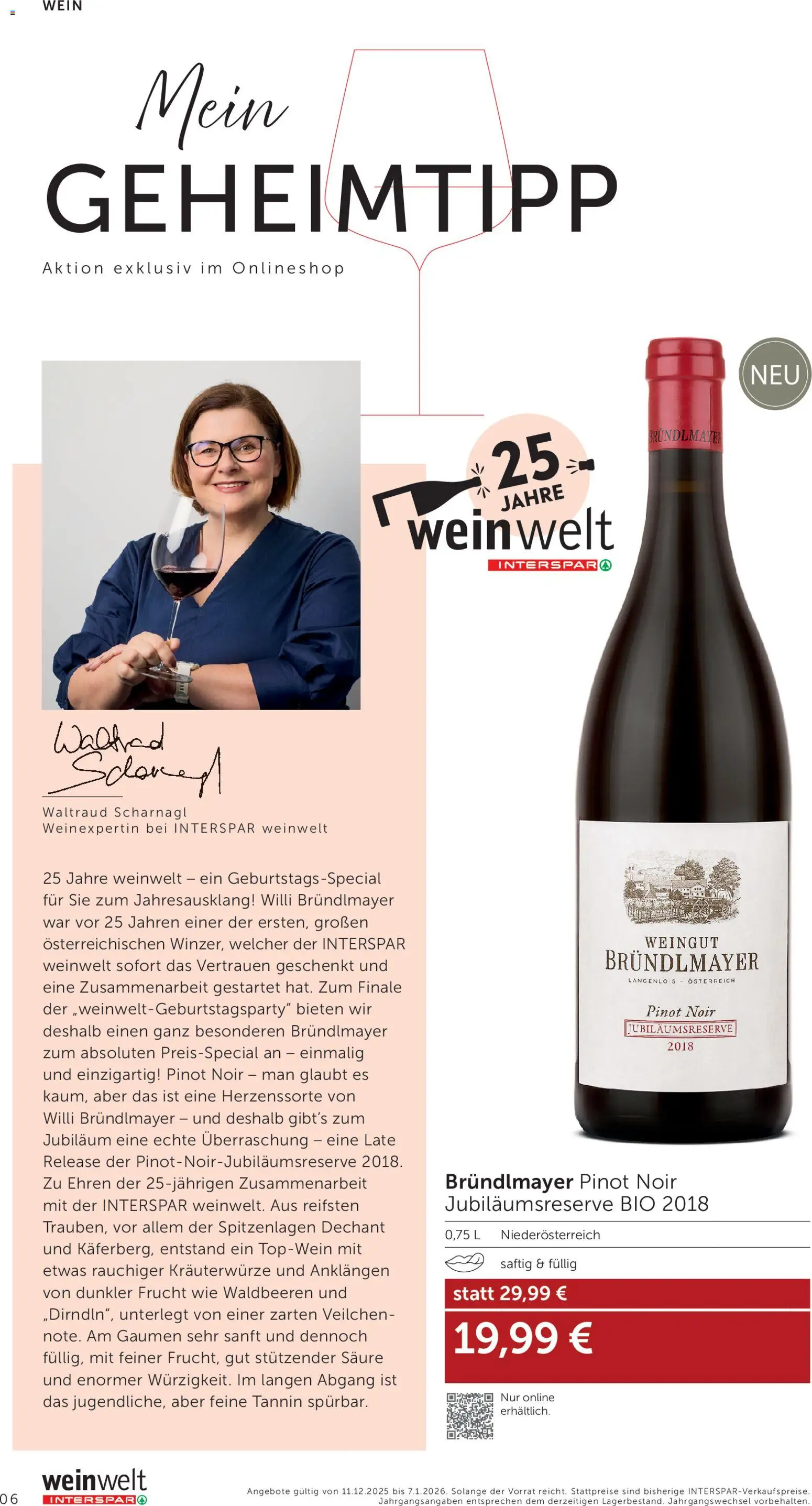 Interspar Wein Welt gültig ab 11.12.2025 | Seite: 6 | Produkte: Wein