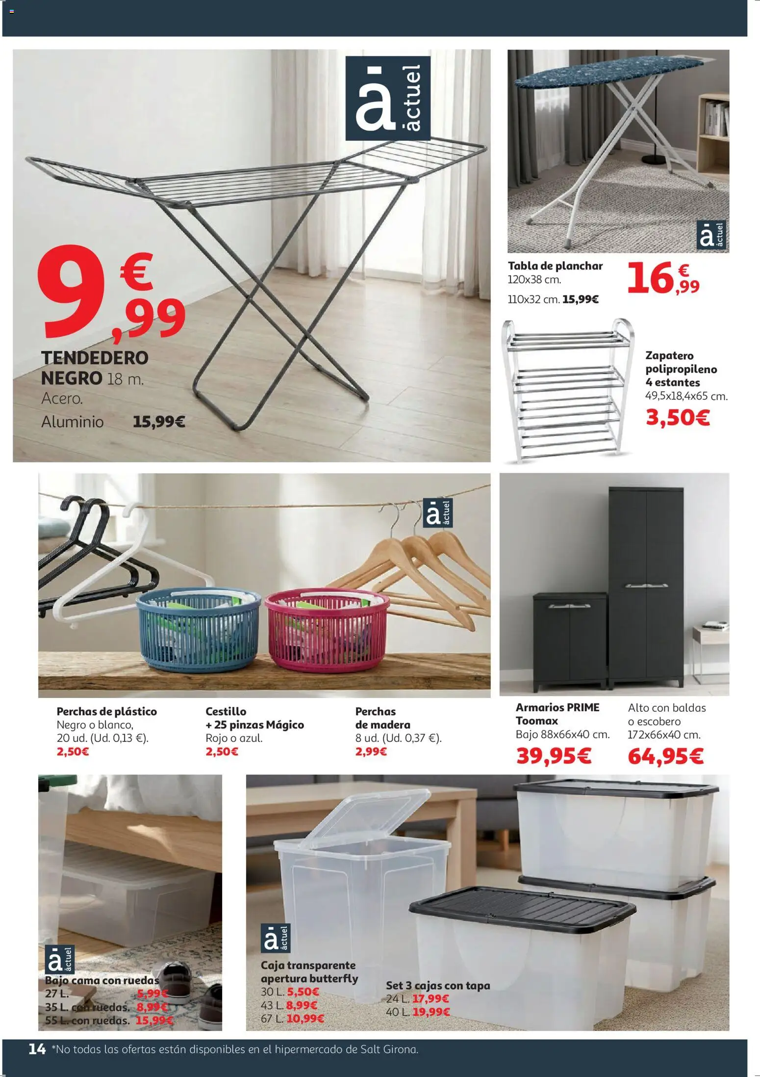 Alcampo - HP Cat │ válido desde el 09.01.2026 | Página: 14 | Productos: Zapatero, Tendedero, Cama, Caja