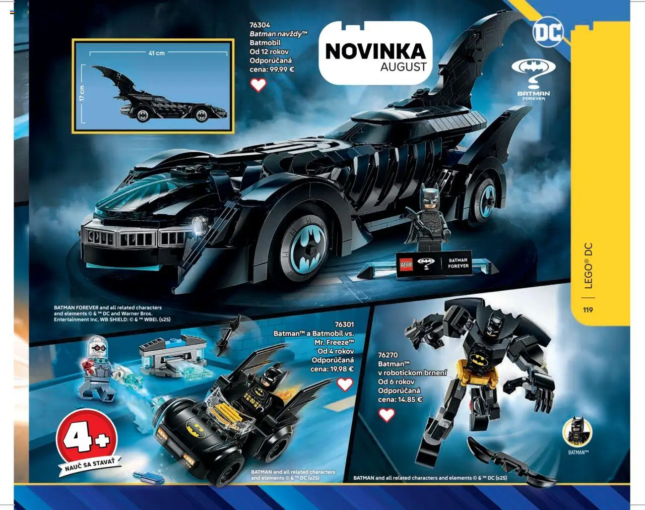 Nové ALLTOYS akcie – leták je platný od 01.06.2025 | Strana: 119 | Produkty: LEGO
