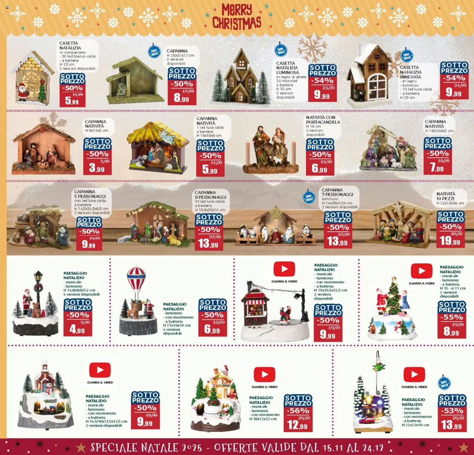 Volantino Happy Casa del 15.11.2025 | Pagina: 16 | Prodotti: Video, Batteria
