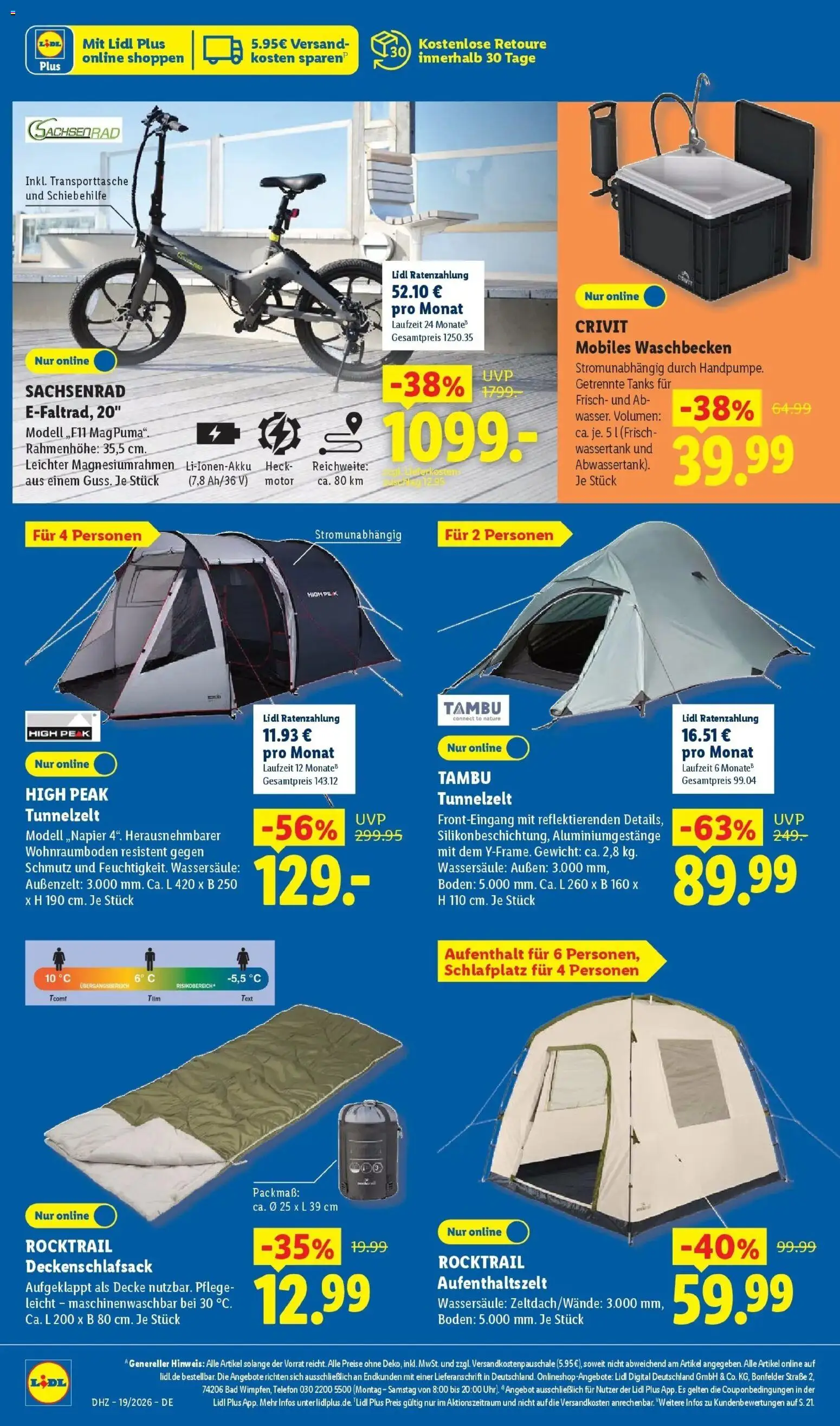 Lidl Německo leták od 04.05.2026 | Strana: 10 | Produkty: Telefon