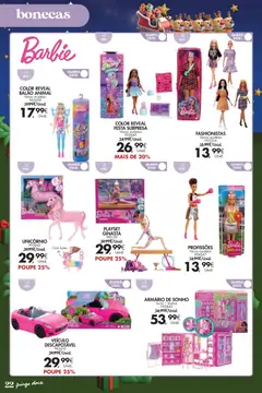 Pré-visualização Pingo Doce  Brinquedos Natal Lojas Hipers válido de 18.11.2025 | Página: 22 | Produtos: Armário