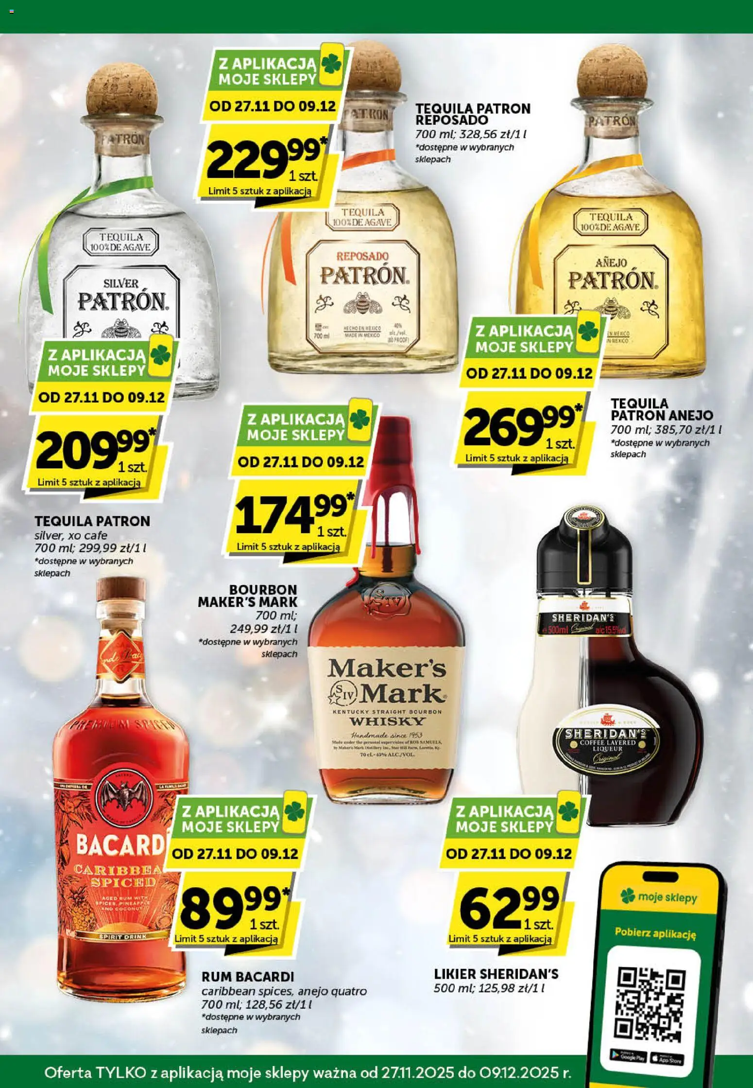 ABC Gazetka - Katalog alkoholowy od 27.11.2025 | Strona: 6 | Produkty: Bourbon, Rum Bacardi, Tequila, Rum