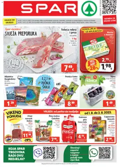 Katalog Spar - Pregled kataloga iz trgovine Spar, vrijedi od 30.07.2025