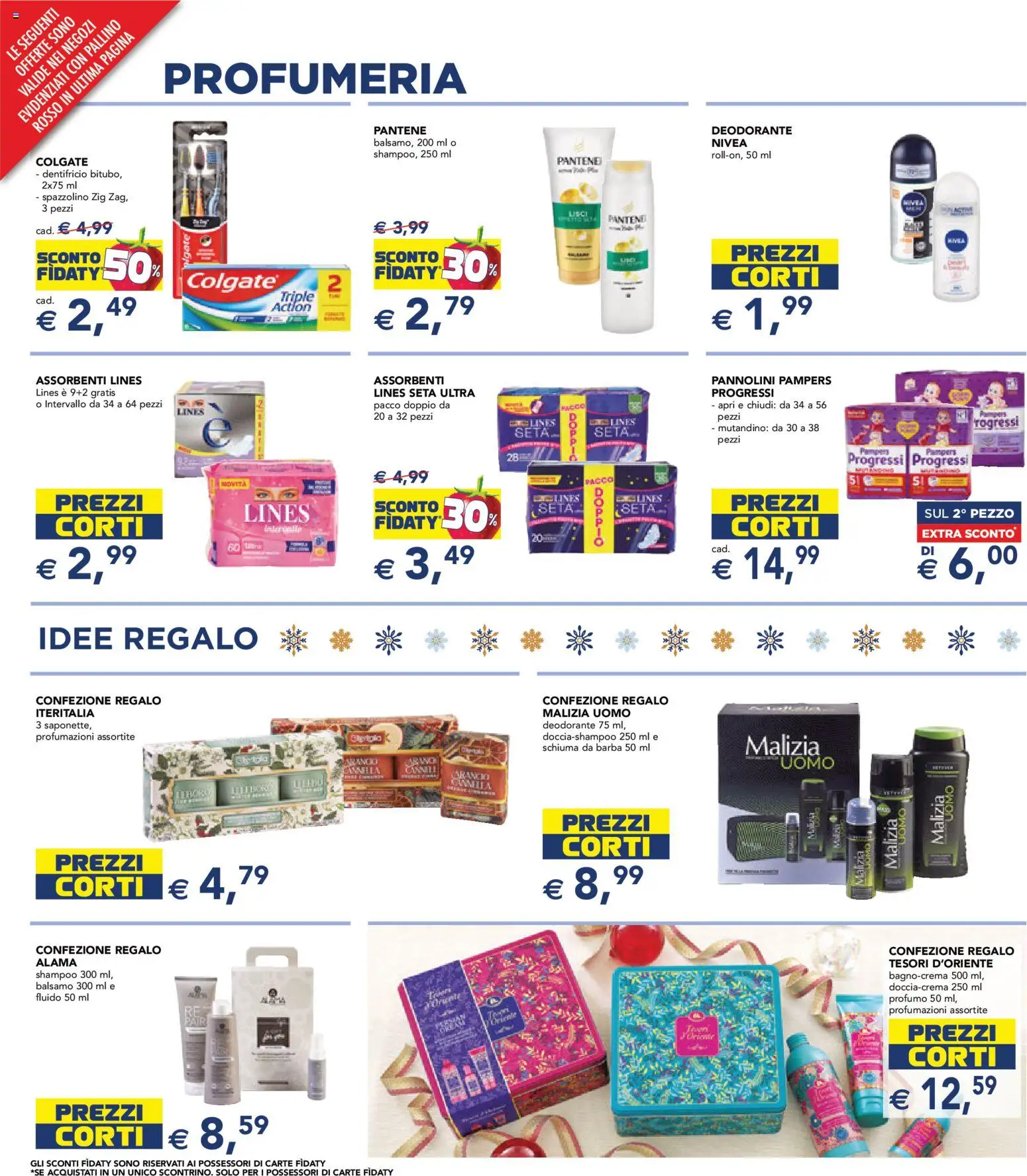 Volantino Esselunga S del 01.12.2025 | Pagina: 21 | Prodotti: Balsamo, Dentifricio, Spazzolino, Pampers