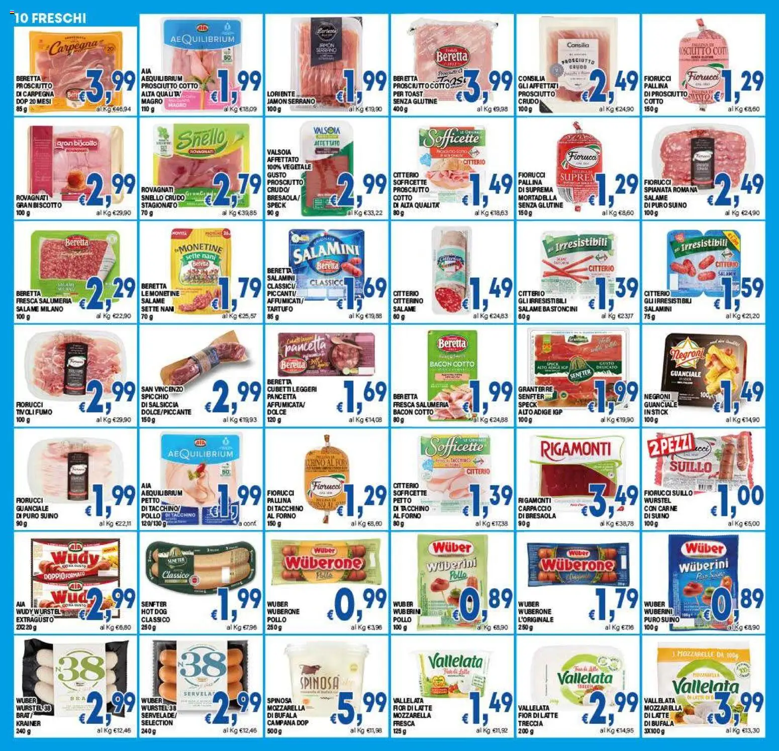 Volantino DEM del 04.02.2026 | Pagina: 10 | Prodotti: Tartufo, Prosciutto Cotto, Mozzarella, Guanciale