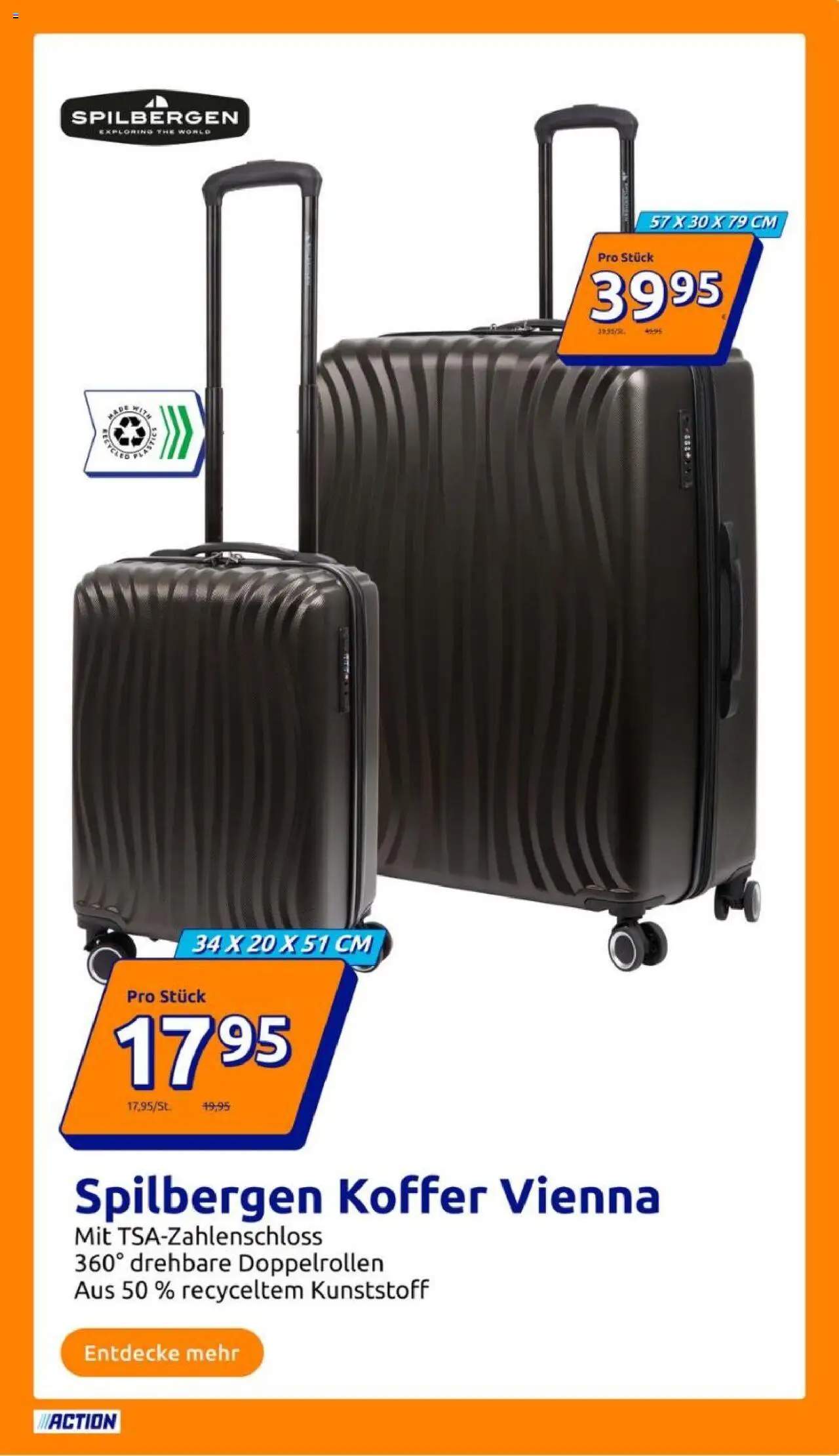 Action Flugblatt gültig ab 06.08.2025 | Seite: 13 | Produkte: Koffer