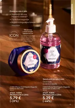 Oriflame katalog akcije – veljaven od 19.11.2025 | Stran: 25 | Izdelki: Tekoče milo, Krema, Krema za roke, Milo
