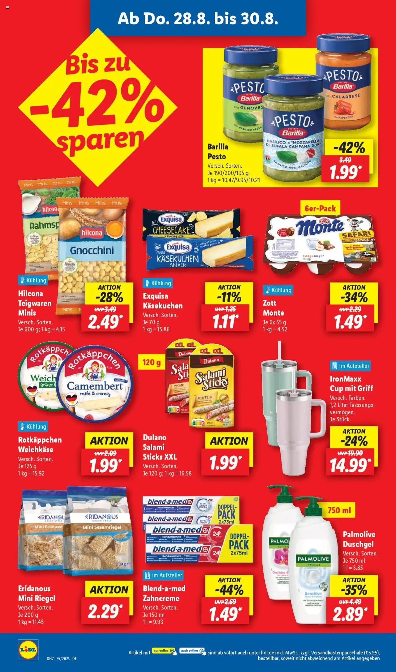 Lidl Prospekt Gladenbach - gültig ab dem 25.08.2025 | Seite: 64 | Produkte: Orchidee, Exquisa, Duschgel, Rotkäppchen