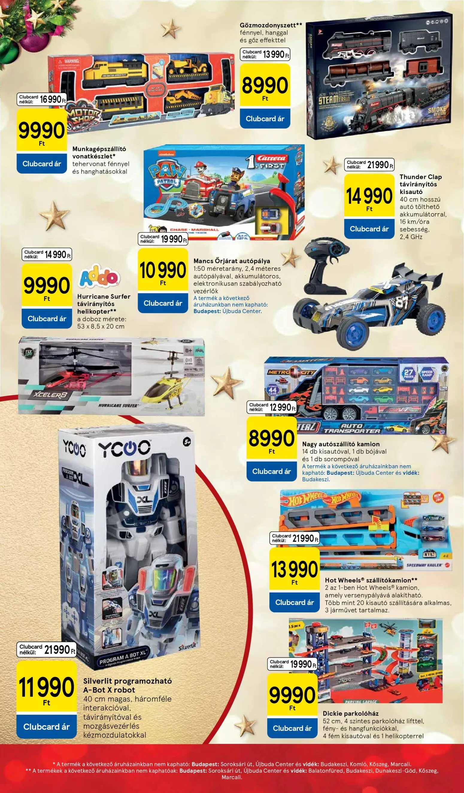 Tesco akciós ujság - amely érvényes a következő dátumtól: 26.11.2025 | Oldal: 26 | Termékek: Robot, Doboz