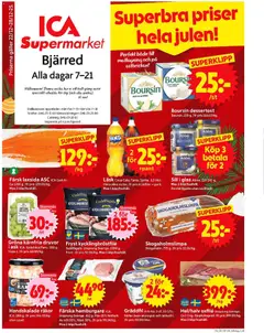 ICA Supermarket - Bjärred - Förhandsvisning av reklamblad från butik ICA Supermarket aktuell från 22.12.2025