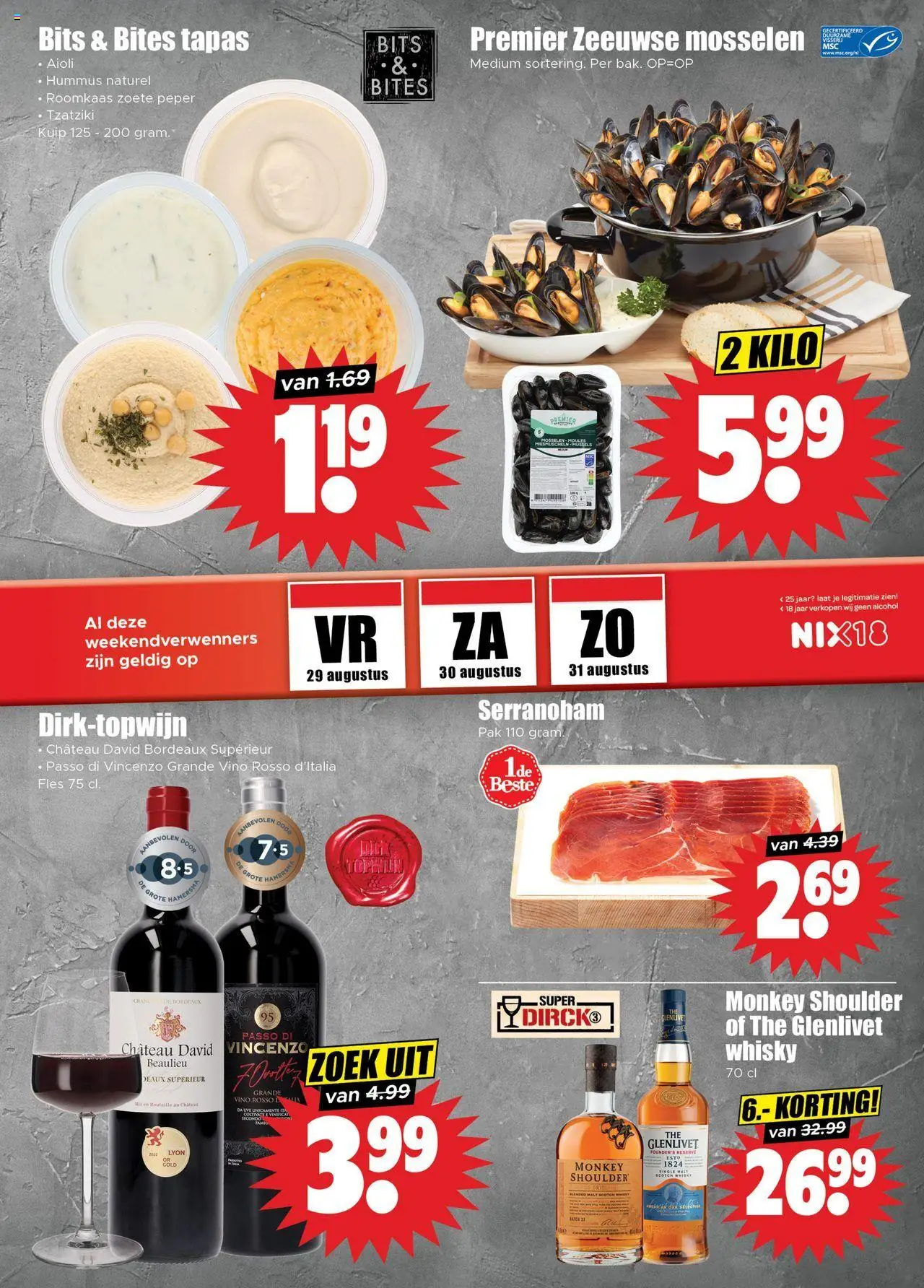  | Pagina: 27 | Producten: Fles, Whisky, Roomkaas, Alcohol