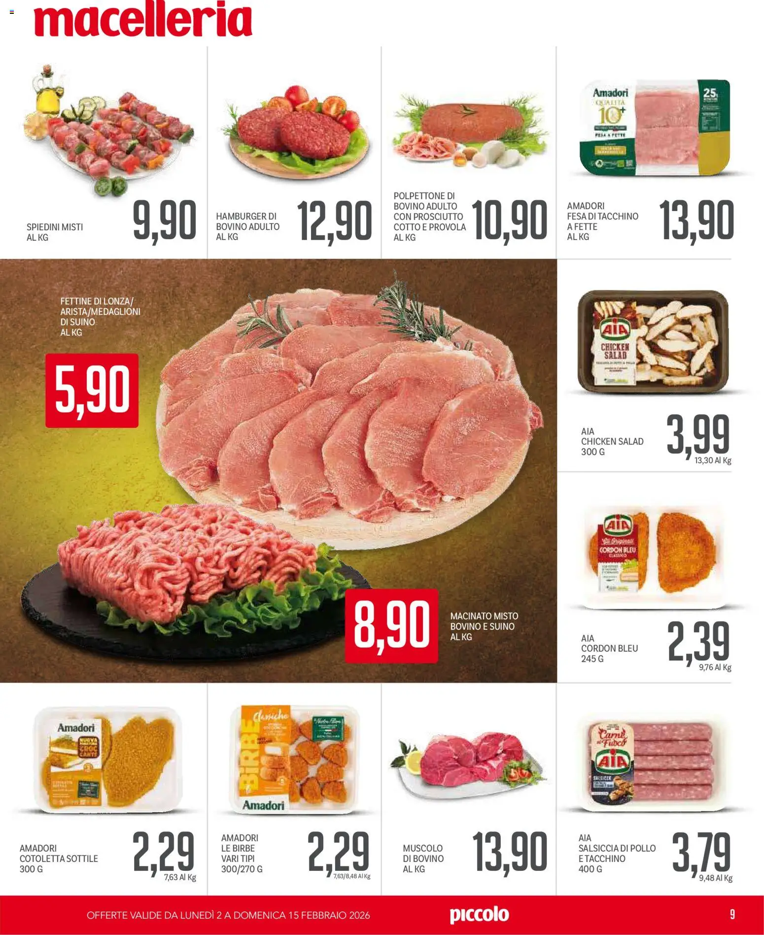 Volantino Piccolo del 02.02.2026 | Pagina: 9