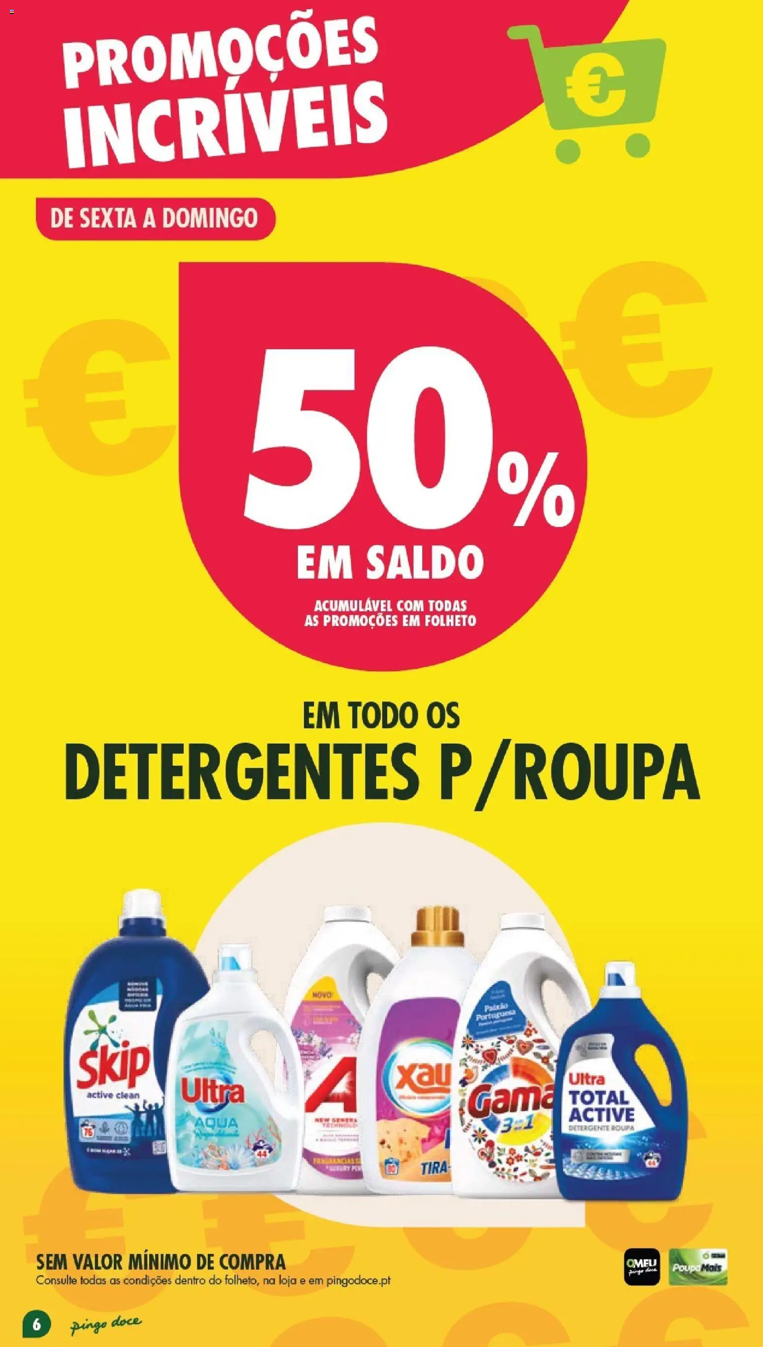 Pingo Doce Poupe este Fim de Semana │ válido de 24.04.2026 | Página: 6 | Produtos: Detergente