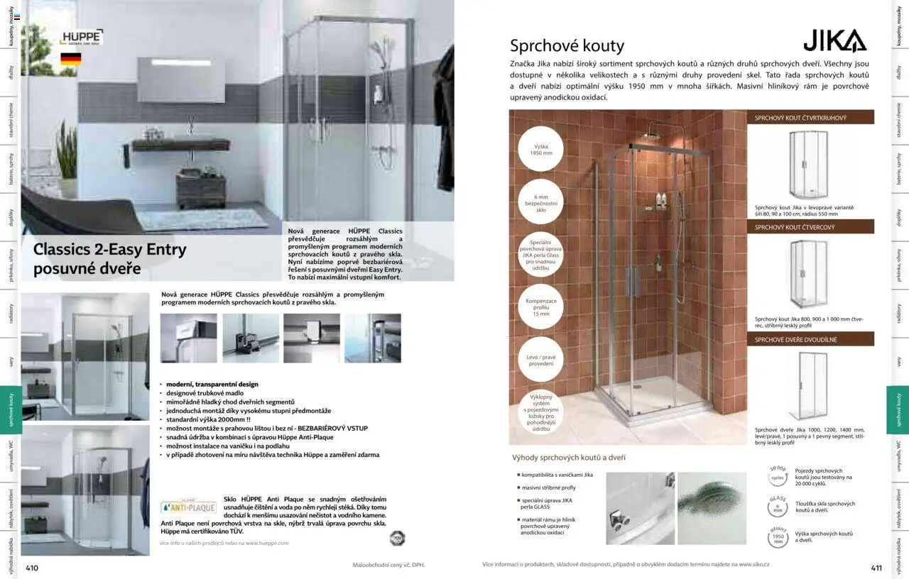 Siko koupelny katalog Koupelny 2025/2026 od 14.10.2025 | Strana: 207 | Produkty: Voda, Perla, Wc, Sprchový kout
