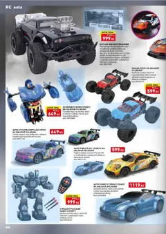 Náhled letáku Wiky katalog - Vánoce 2025 od 14.10.2025 | Strana: 44 | Produkty: Auto na dálkové ovládání, Robot, Stan