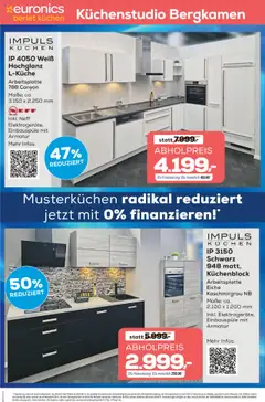 Euronics  Küchenwerbung Berlet - gültig ab dem 14.07.2025 | Seite: 12 | Produkte: Neff, Küchenblock, Armatur, Kuchen