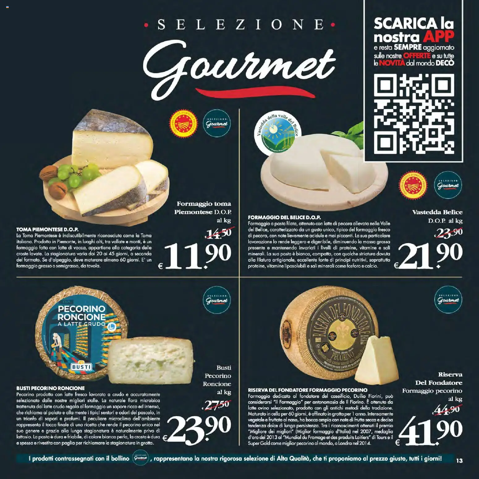 Volantino Decò del 24.10.2025 | Pagina: 13 | Prodotti: Frutta, Latte, Pasta, Ovino