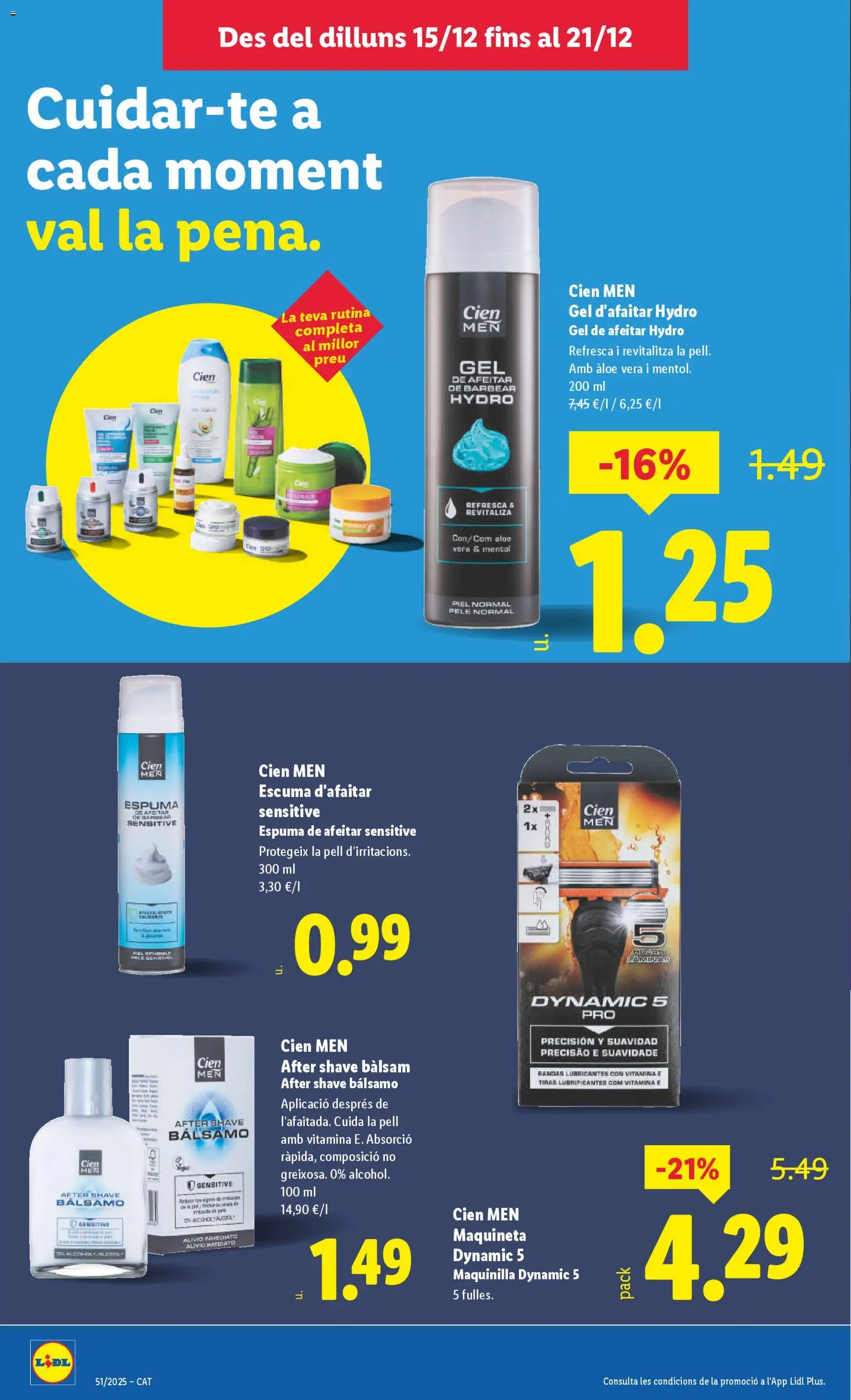 Lidl folleto │ válido desde el 15.12.2025 | Página: 26 | Productos: Espuma de afeitar, Gel de afeitar
