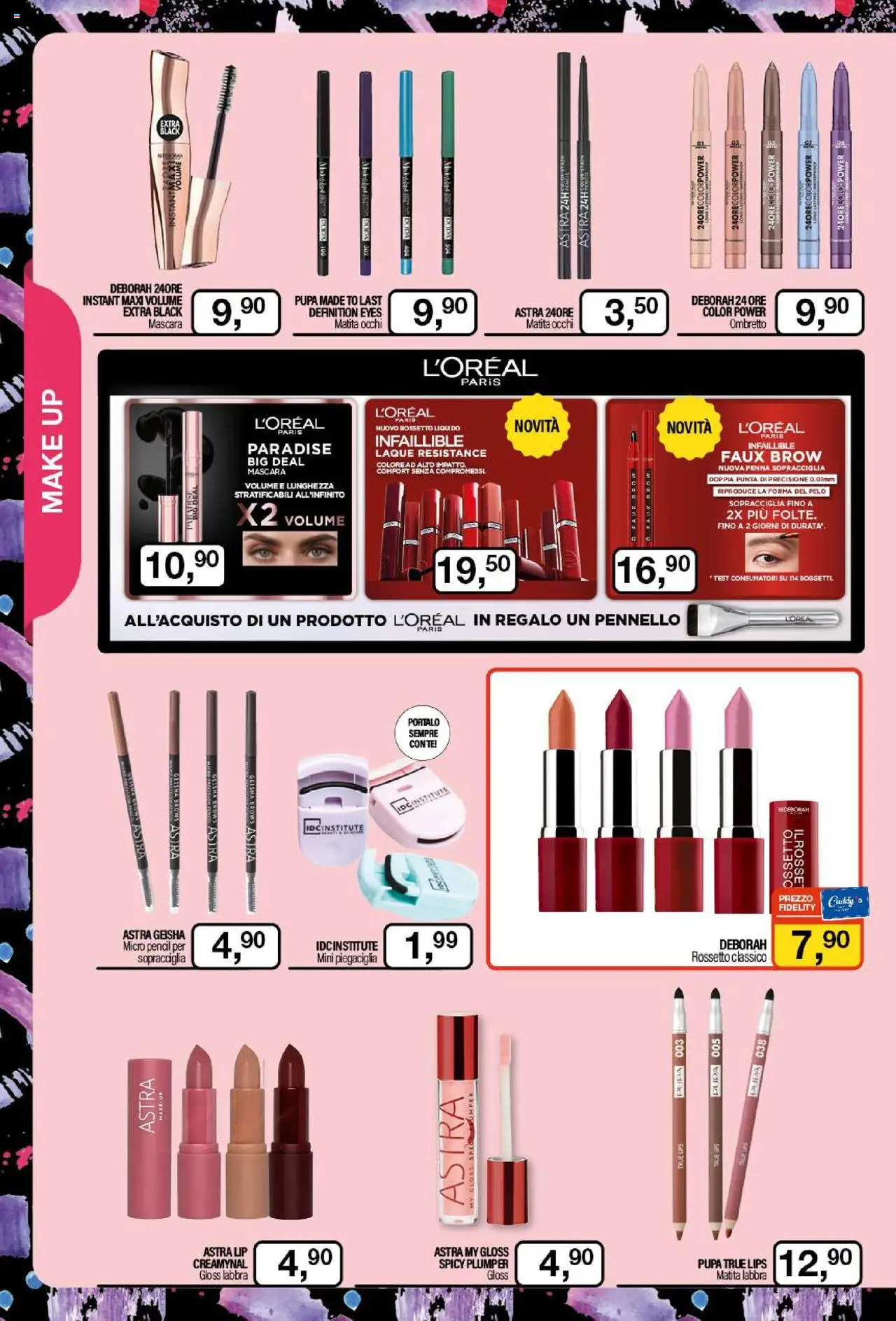 Volantino Caddy's del 02.10.2025 | Pagina: 8 | Prodotti: Mascara, Ombretto, Eyeliner, Pennello