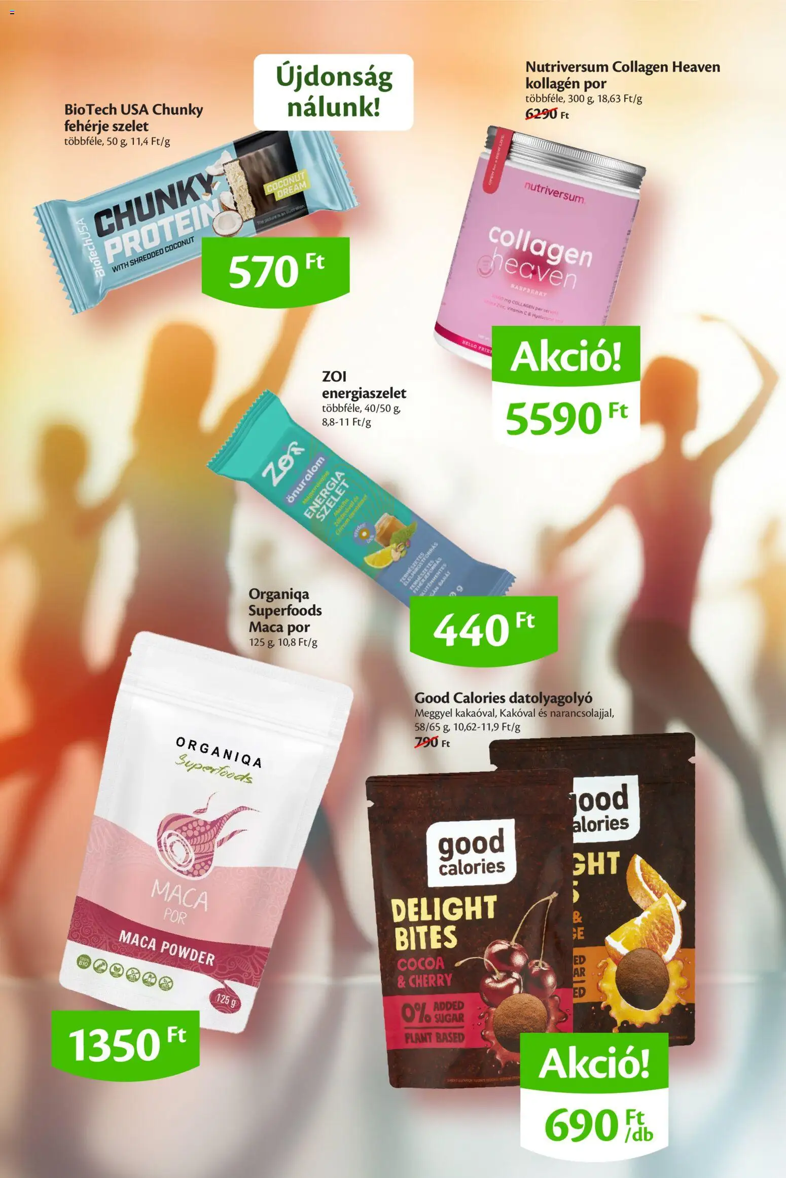 EcoFamily akciós ujság - amely érvényes a következő dátumtól: 19.01.2026 | Oldal: 6 | Termékek: Kollagén por, Protein, Vitamin c, Gluténmentes