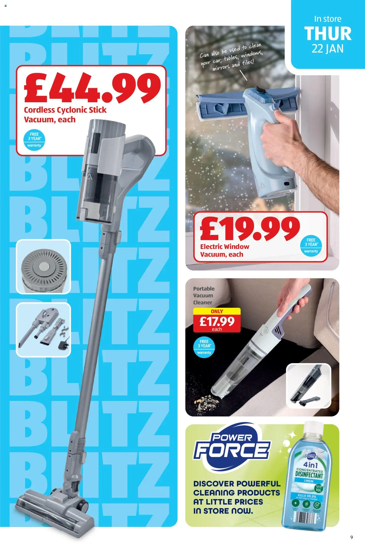 {H1} | Page: 9 | Products: Tiles, Plateau repas, Vacuum cleaner