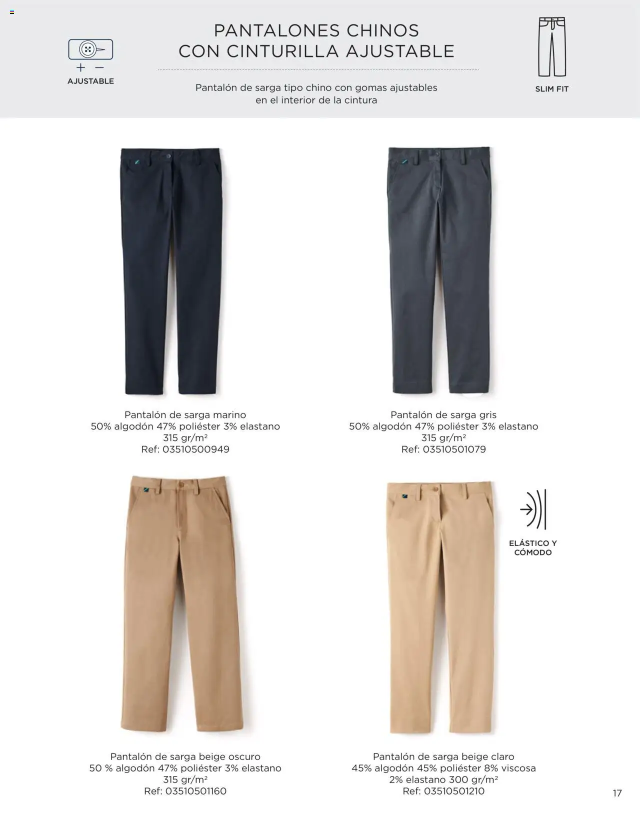 El Corte Inglés Uniformes │ válido desde el 22.04.2025 | Página: 17