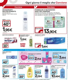 Volantino COOP del 24.07.2025 | Pagina: 15 | Prodotti: Shampoo, Pannolini, Proteggi slip, Slip
