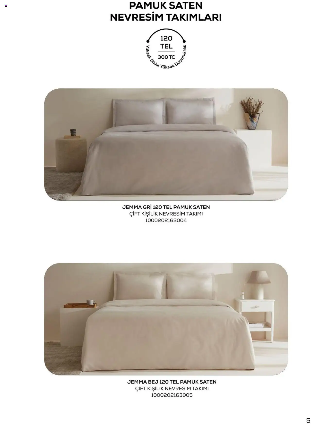 Karaca Home Katalog KH - 03.03.2025 tarihinden itibaren geçerlidir | Sayfa: 5 | Ürünler: Nevresim