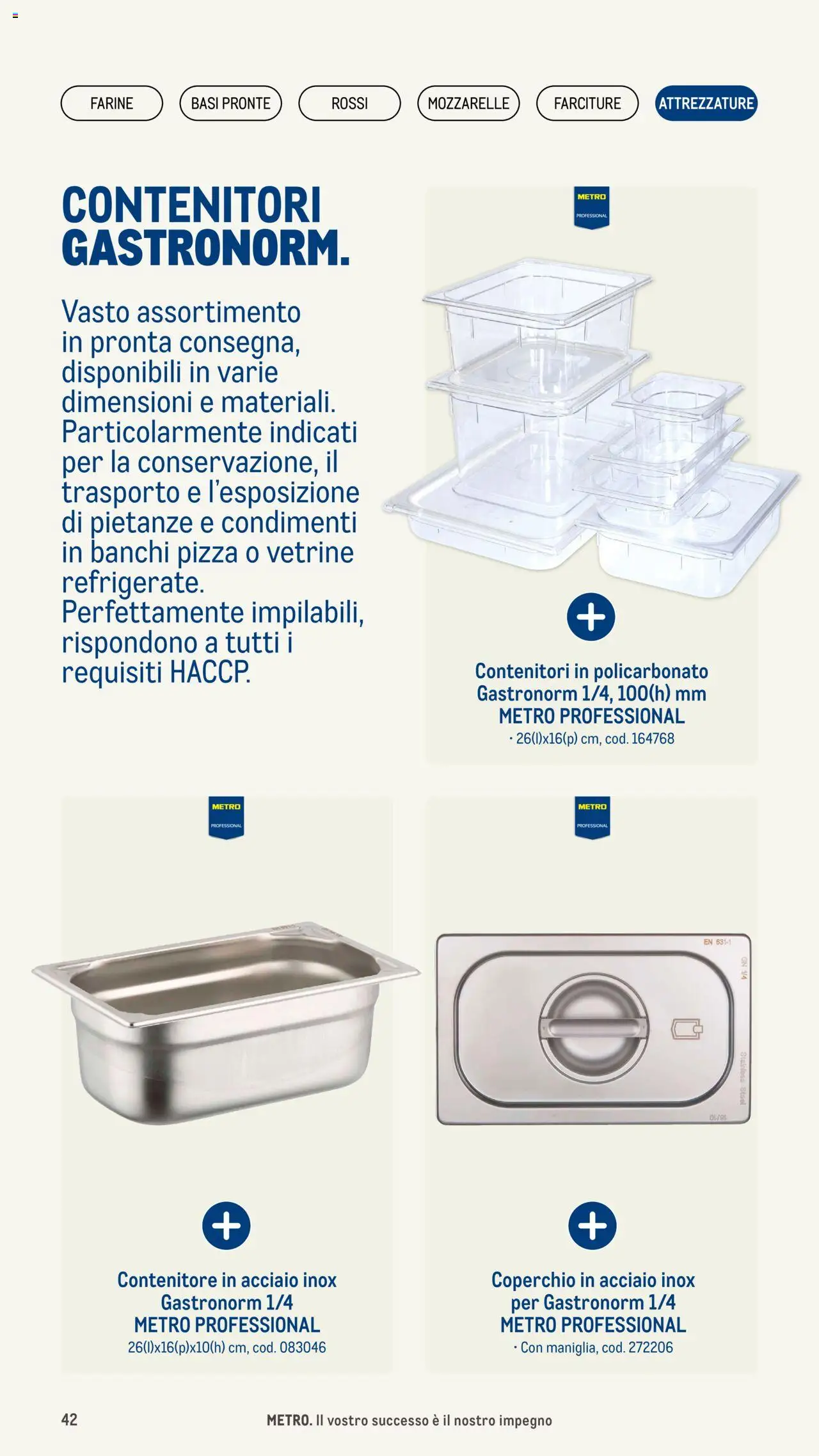 Volantino Metro del 08.05.2025 | Pagina: 42 | Prodotti: Pizza, Contenitore, Metro