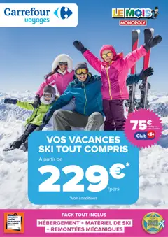 Carrefour - Prévisualisation de Carrefour Ski à prix anniversaire  valide à partir de 29.09.2025