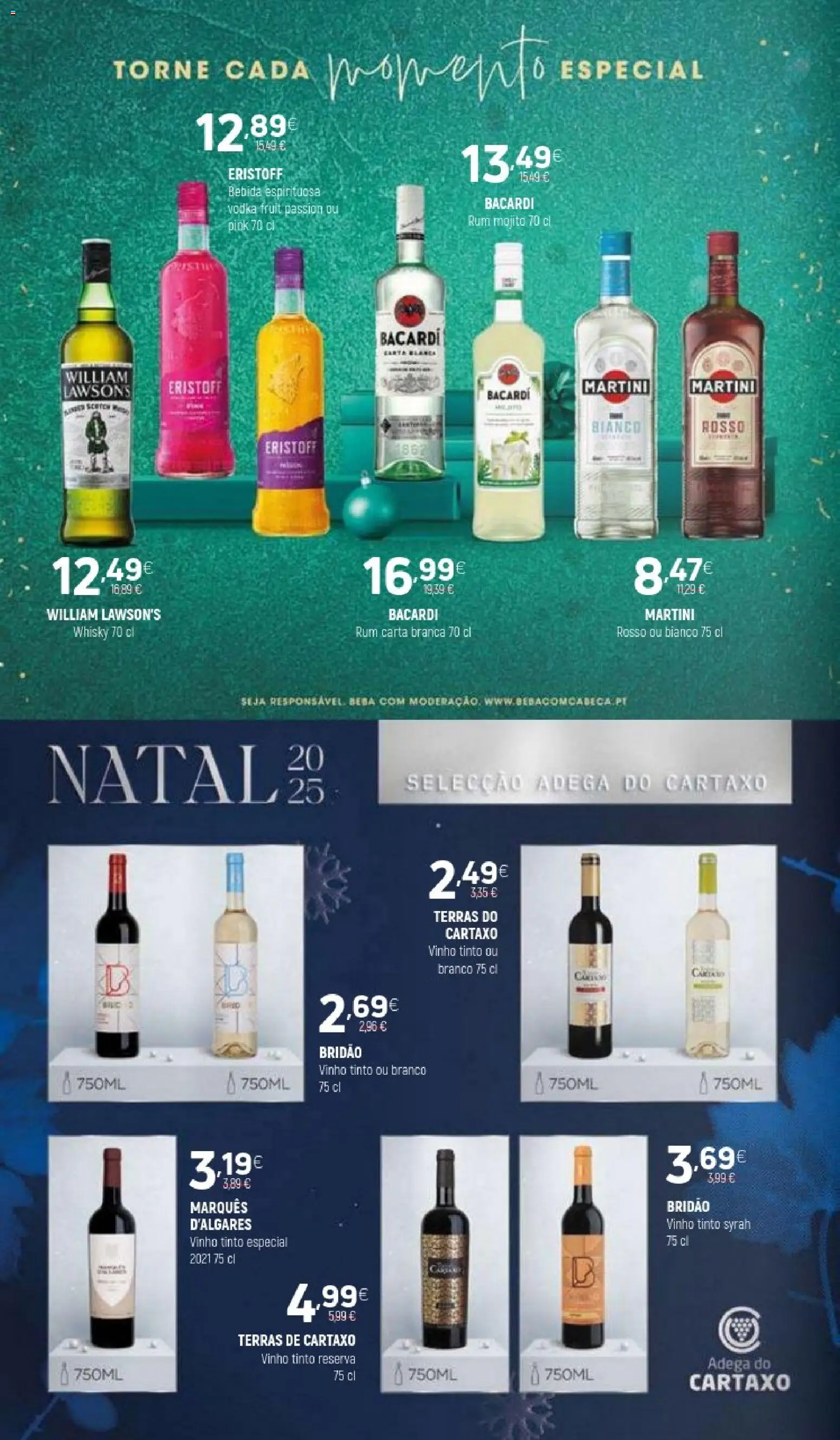 Coviran - folheto │ válido de 16.12.2025 | Página: 18 | Produtos: Rum, Vodka, Bebida, Vinho tinto