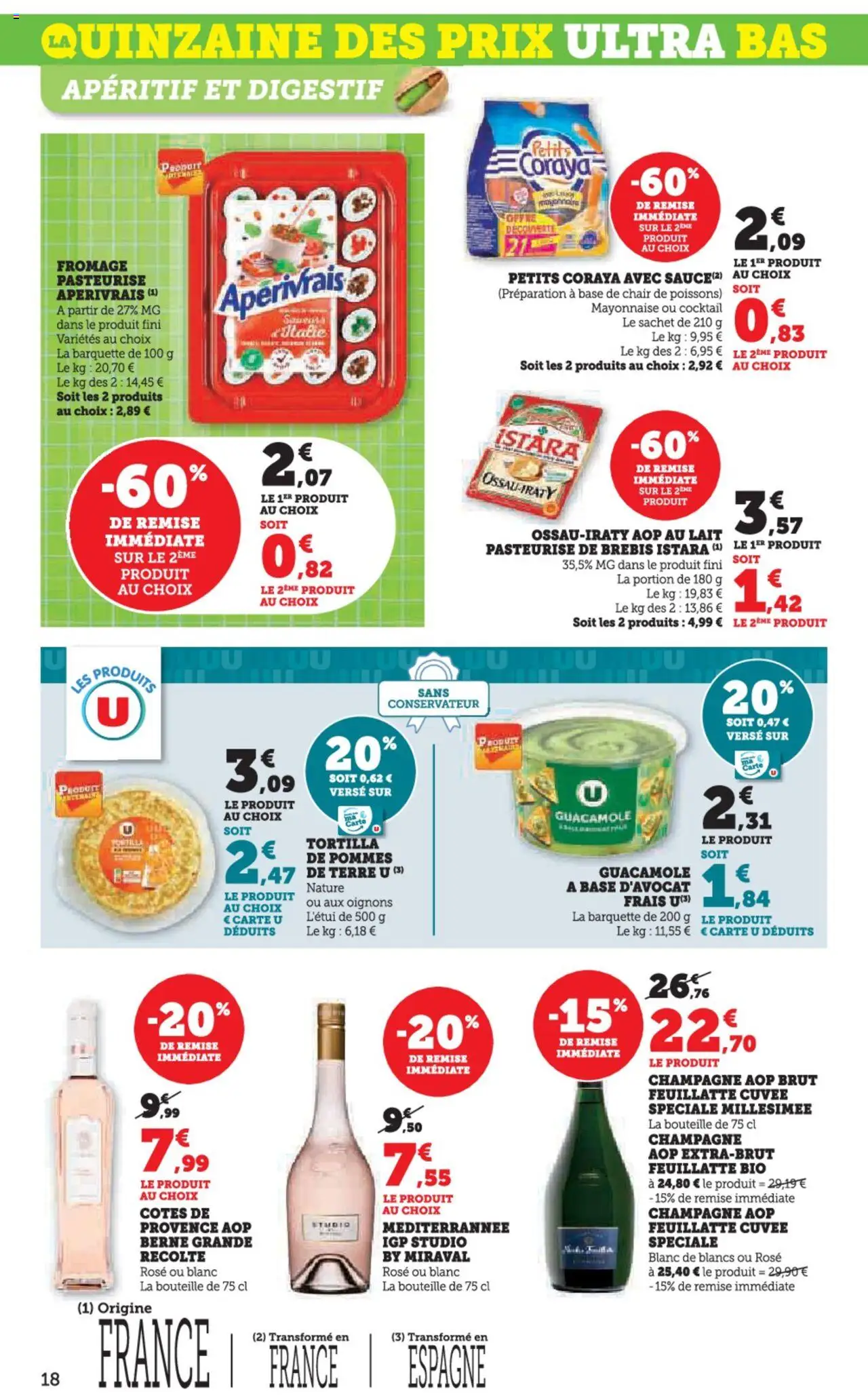  | Page: 18 | Produits: Base, Digestif, Champagne, Lait