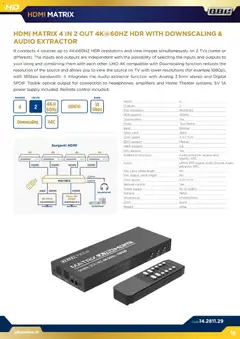 Anteprima del volantino GBC Audio Video EN catalogo valido a partire dal 16.12.2025 | Pagina: 19 | Prodotti: Soundbar, The, TV, Audio