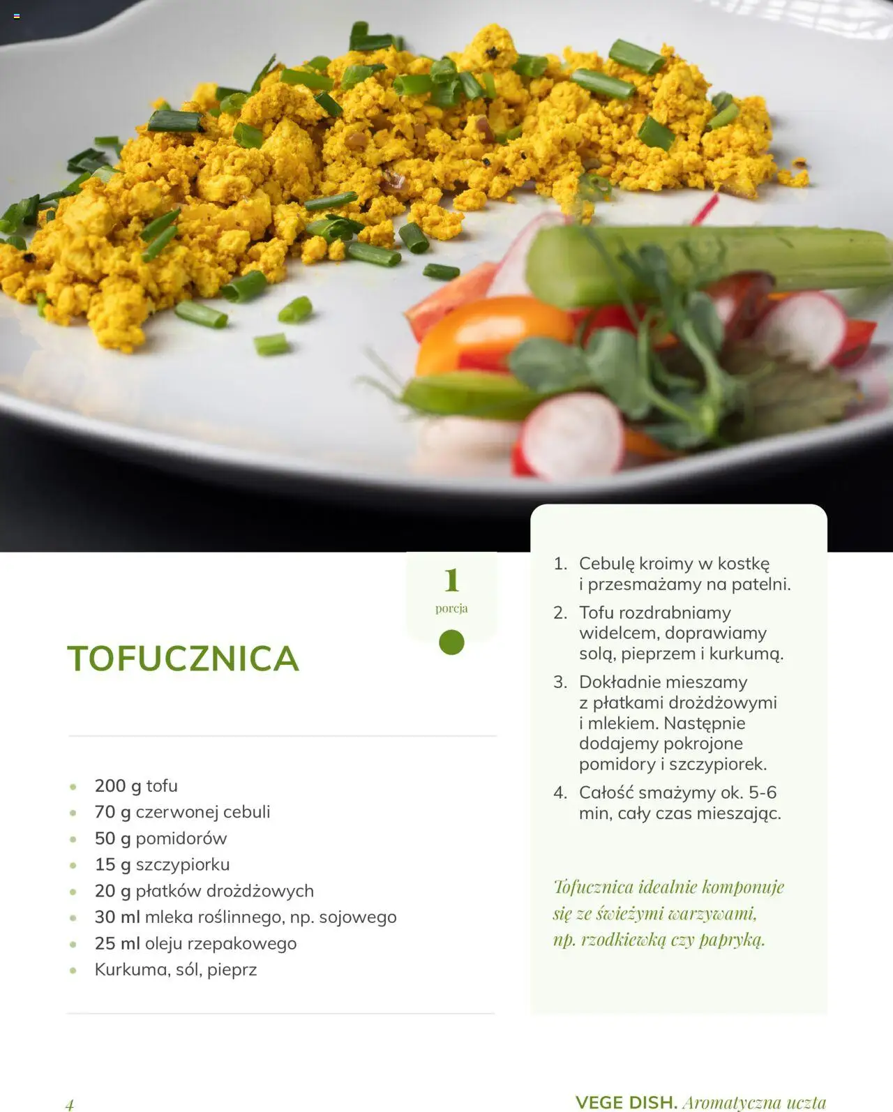 Makro Gazetka - Vege dish od 01.01.2024 | Strona: 4 | Produkty: Tofu, Pomidory, Cebule, Pieprz