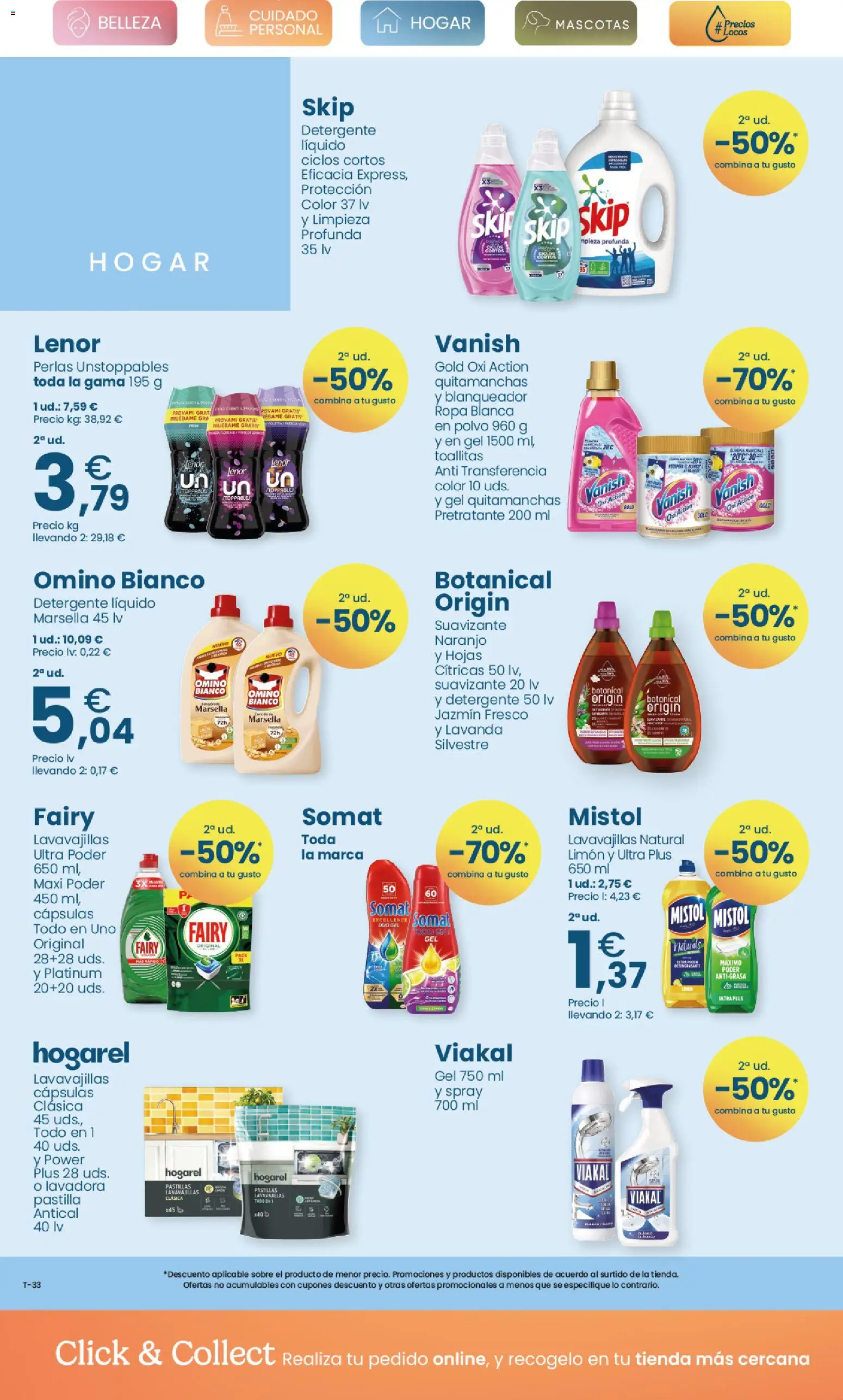 Clarel - folleto │ válido desde el 04.03.2026 | Página: 10 | Productos: Polvo, Quitamanchas, Detergente líquido, Lavadora