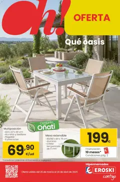 Vista previa Eroski - Qué oasis válido desde el 26.03.2026